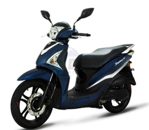 SYMPHONY ST 200i (L8) EU drawing BLUE/BLACK/SILVER BLACK SEAT)