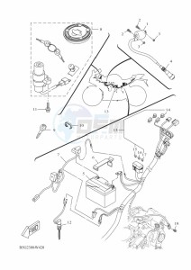 YZF125-A YZF-R125 (B5G2) drawing ELECTRICAL 1