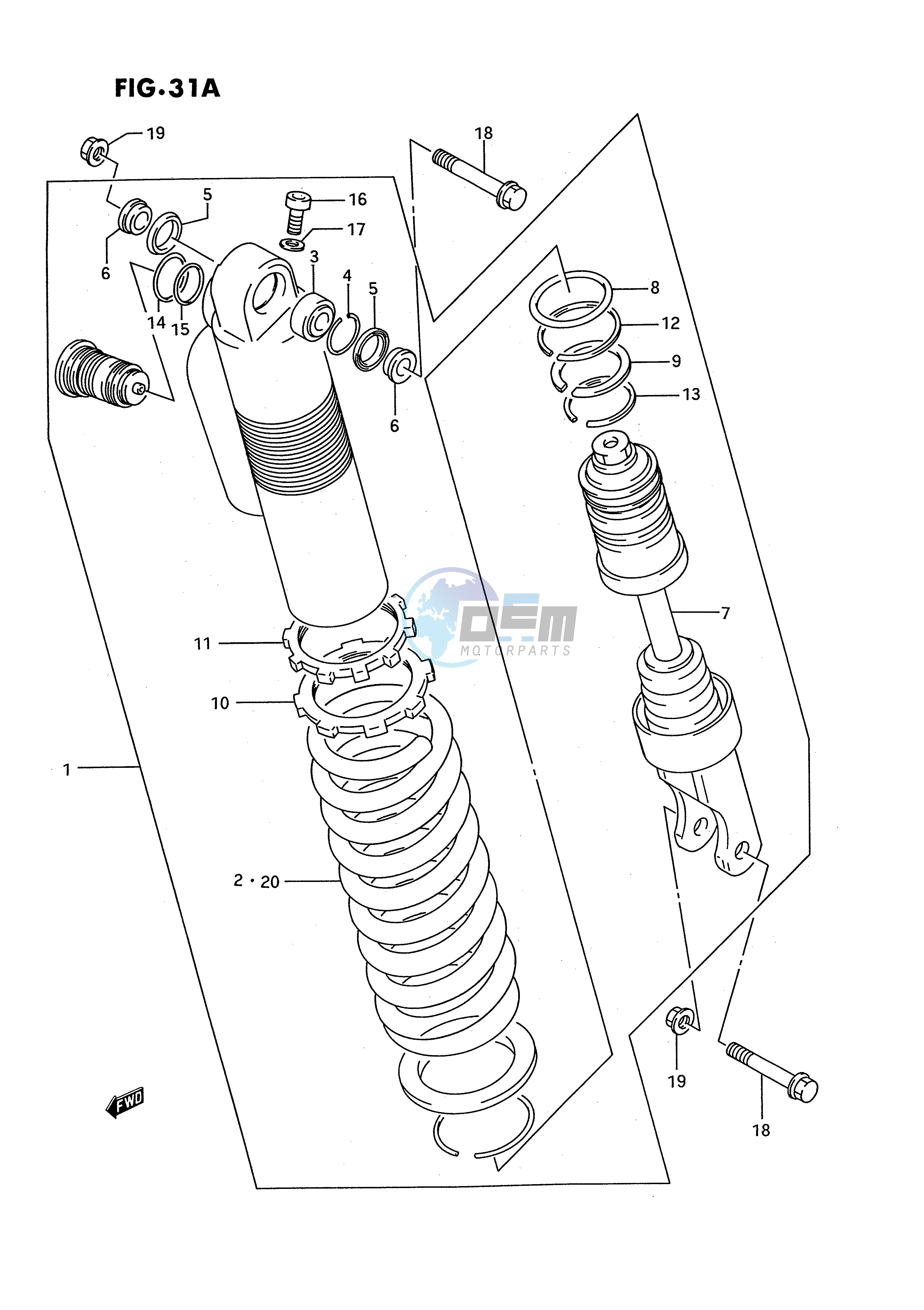 SHOCK ABSORBER (MODEL P)