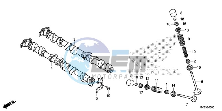 CAMSHAFT/ VALVE