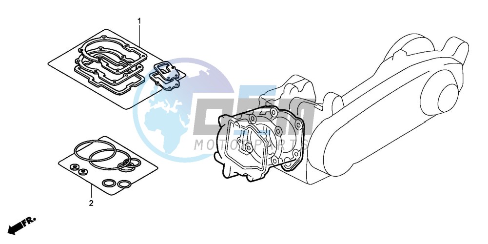 GASKET KIT A