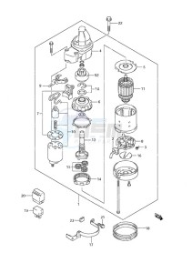 DF 50 drawing Starting Motor