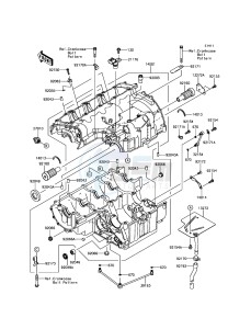 Z800_ABS ZR800BEF FR GB XX (EU ME A(FRICA) drawing Crankcase