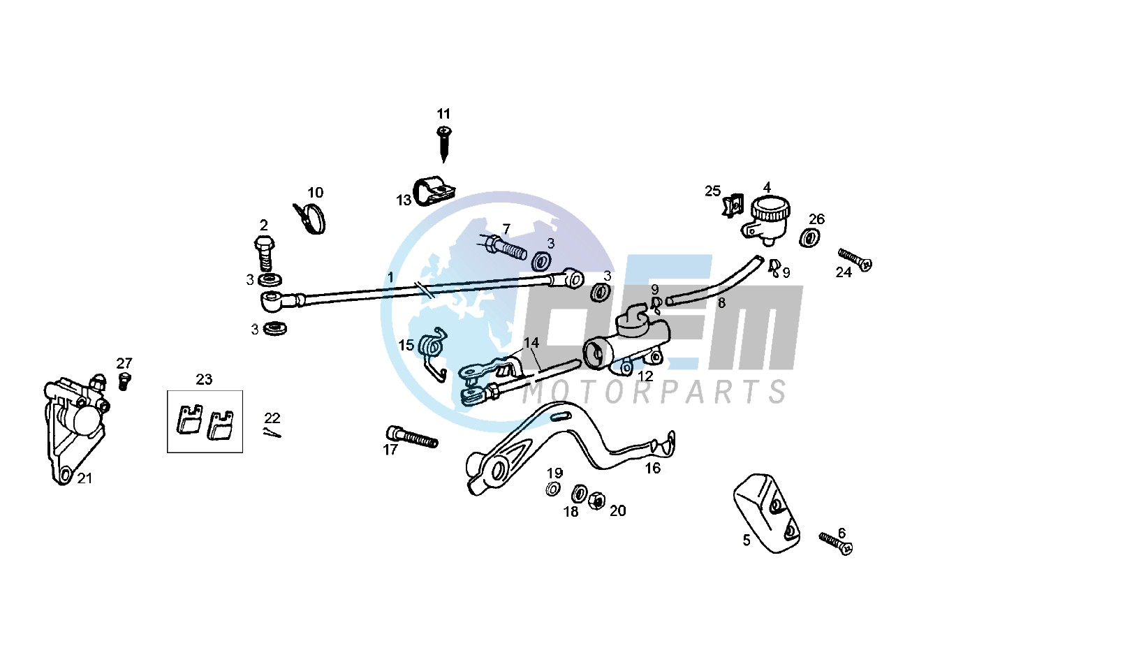 REAR BRAKING SYSTEM