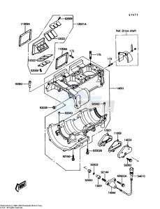 JF 650 A [X2] (A4-A5) [X2] drawing CRANKCASE