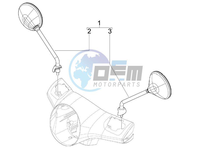 Driving mirror/s