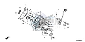 NC700DC Integra E drawing REDUCTION GEAR