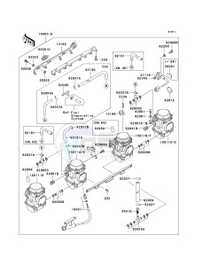 ZR 750 H [ZR-7S] (H1-H5 H5 CAN ONLY) drawing CARBURETOR