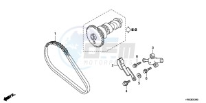 TRX500FPMC drawing CAM CHAIN/ TENSIONER