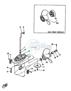 25N drawing LOWER-CASING-x-DRIVE