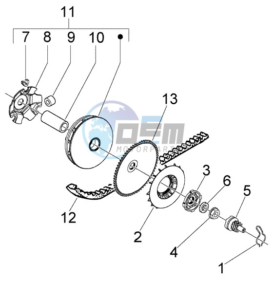 Driving pulley