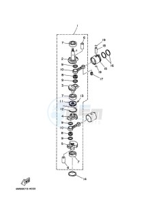 6DMHS drawing CRANKSHAFT--PISTON