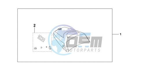 SEAT COWL*NHA48M*