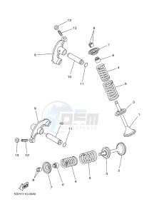 YFM450FWB YFM45KDHJ KODIAK 450 (BJ56) drawing VALVE