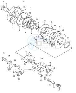 JR50 (P3-P28) drawing CLUTCH