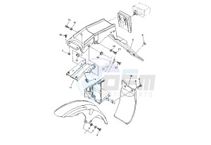 XG TRICKER 250 drawing FENDER