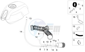 V7 Special 750 USA-CND drawing Fuel vapour recover system