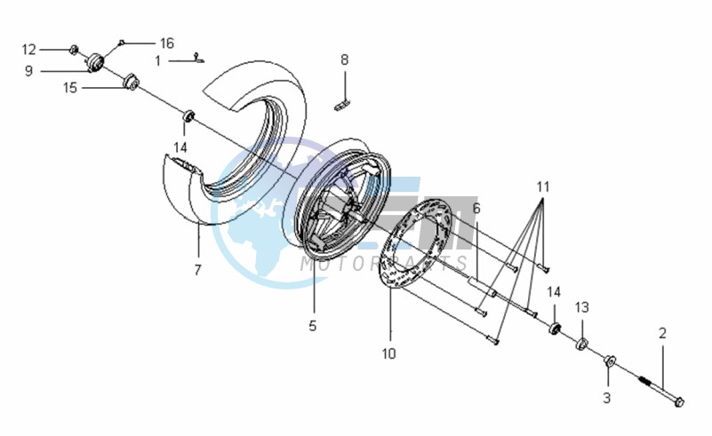 FRONT WHEEL