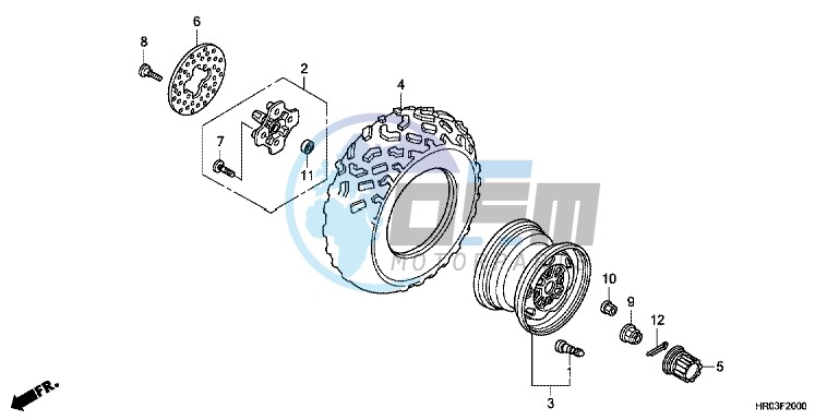 FRONT WHEEL