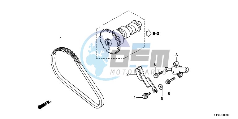 CAM CHAIN/TENSIONER