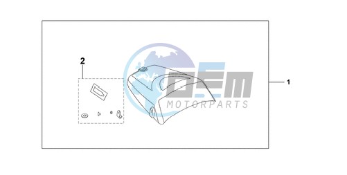 SEAT COWL*NHA48M*