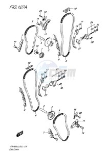 VZR1800BZ BOULEVARD EU drawing CAM CHAIN