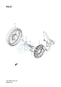 GSF-1250 BANDIT EU drawing MAGNETO