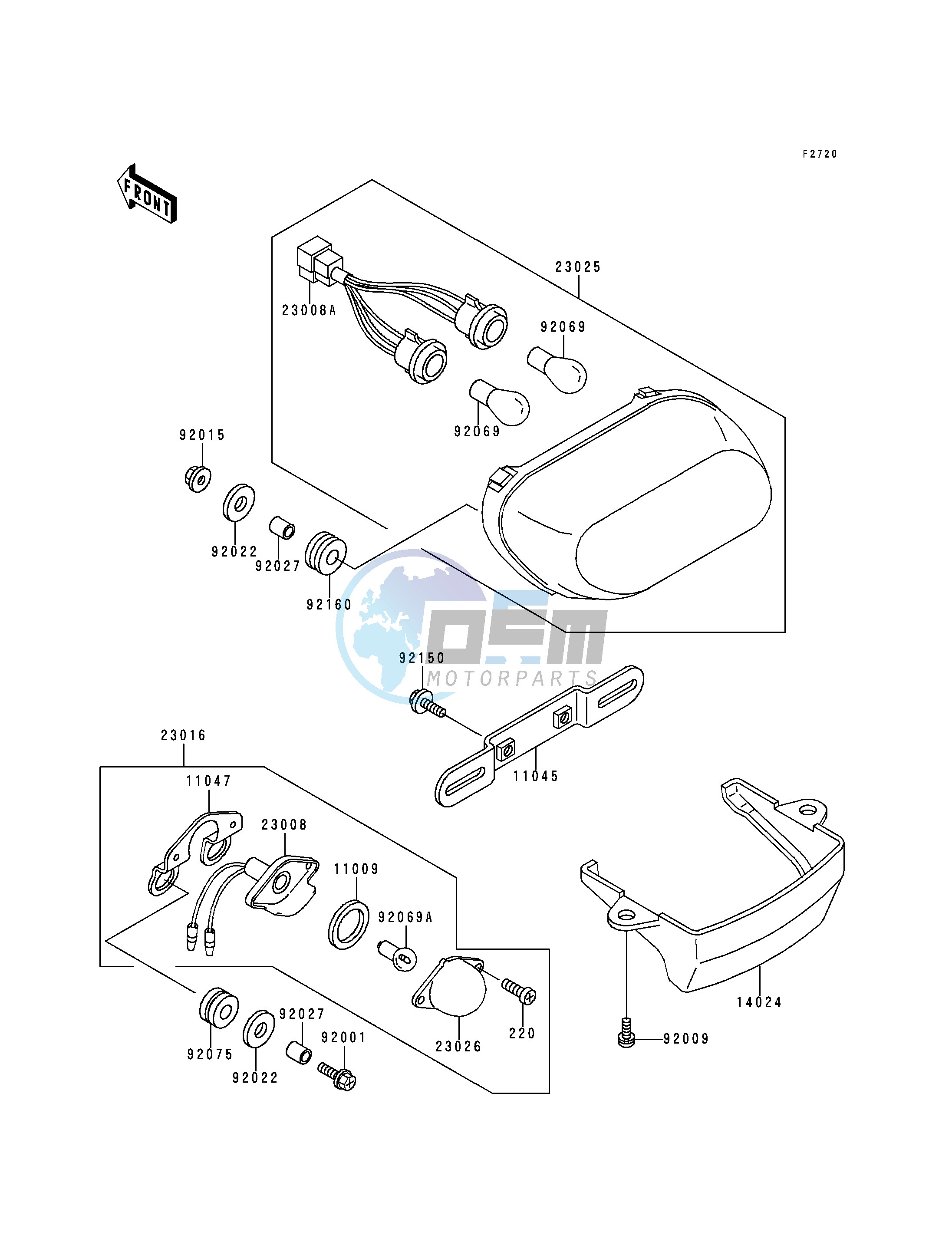 TAILLIGHT-- S- -