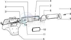 Sfera RST 50 drawing Rear tail lamp