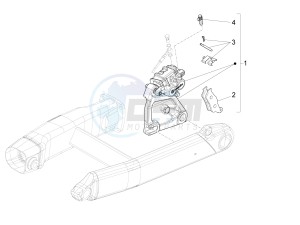 Eldorado 1400 1380 (EMEA, APAC) drawing Rear master cylinder