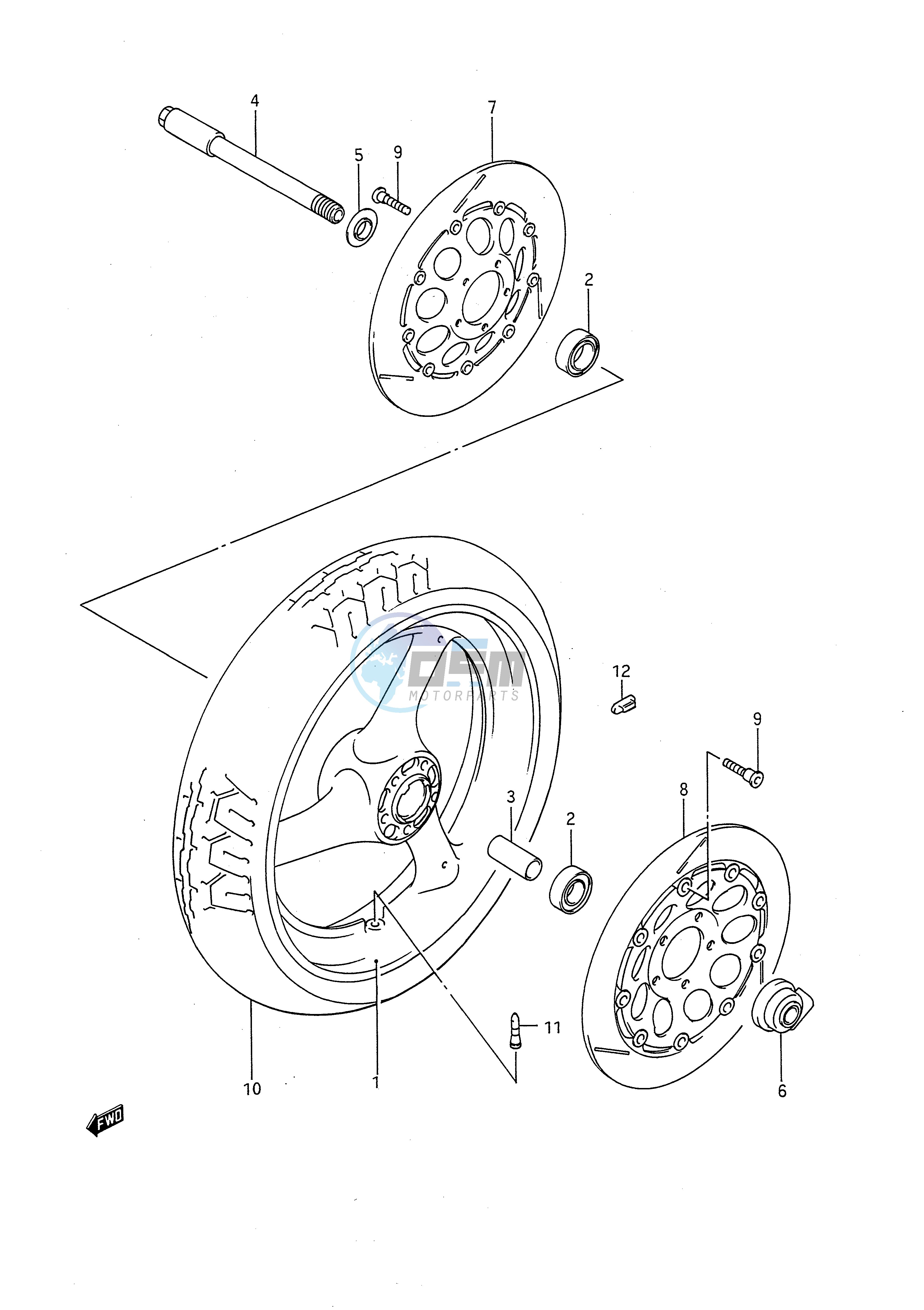 FRONT WHEEL