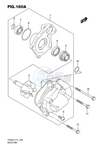 UH200 ABS BURGMAN EU drawing WATER PUMP