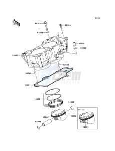 VERSYS KLE650CEF XX (EU ME A(FRICA) drawing Cylinder/Piston(s)