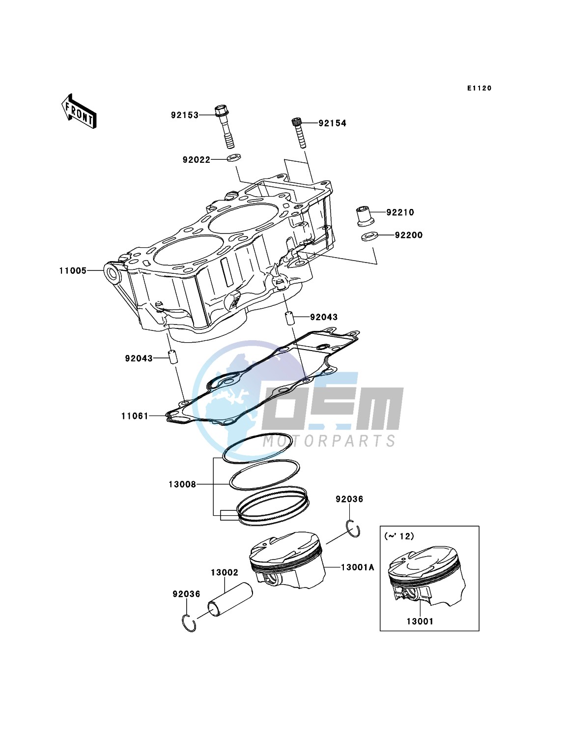 Cylinder/Piston(s)