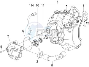 Granturismo 200 L drawing Cooler pump