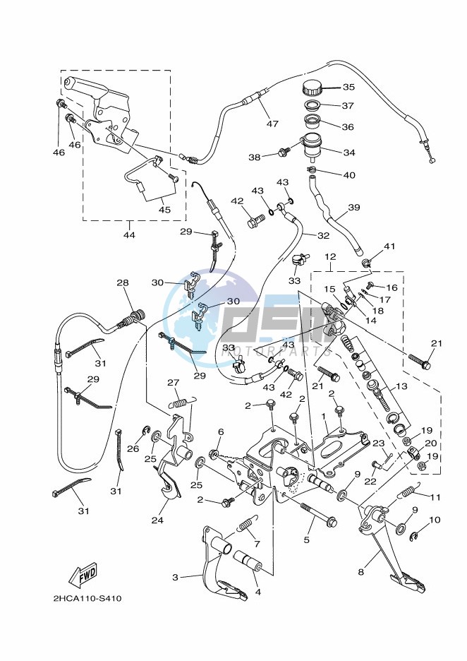 PEDAL WIRE