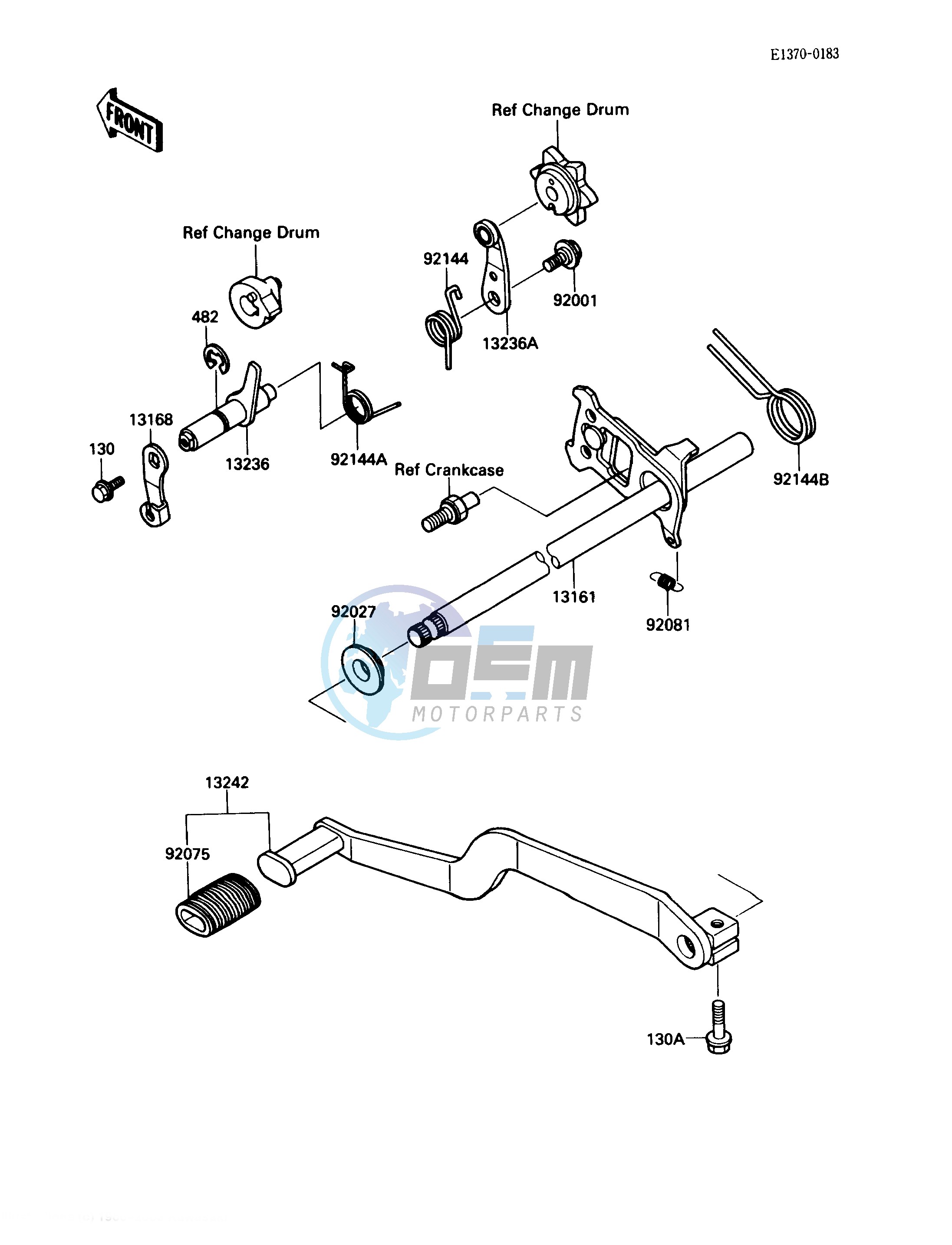 GEAR CHANGE MECHANISM