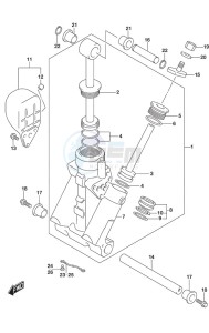 DF 175 drawing Trim Cylinder