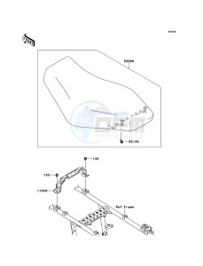 KVF750_4X4_EPS KVF750GDF EU drawing Seat