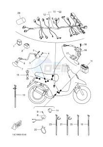 CW50N BOOSTER NAKED (2B7N 2B7N) drawing ELECTRICAL 2