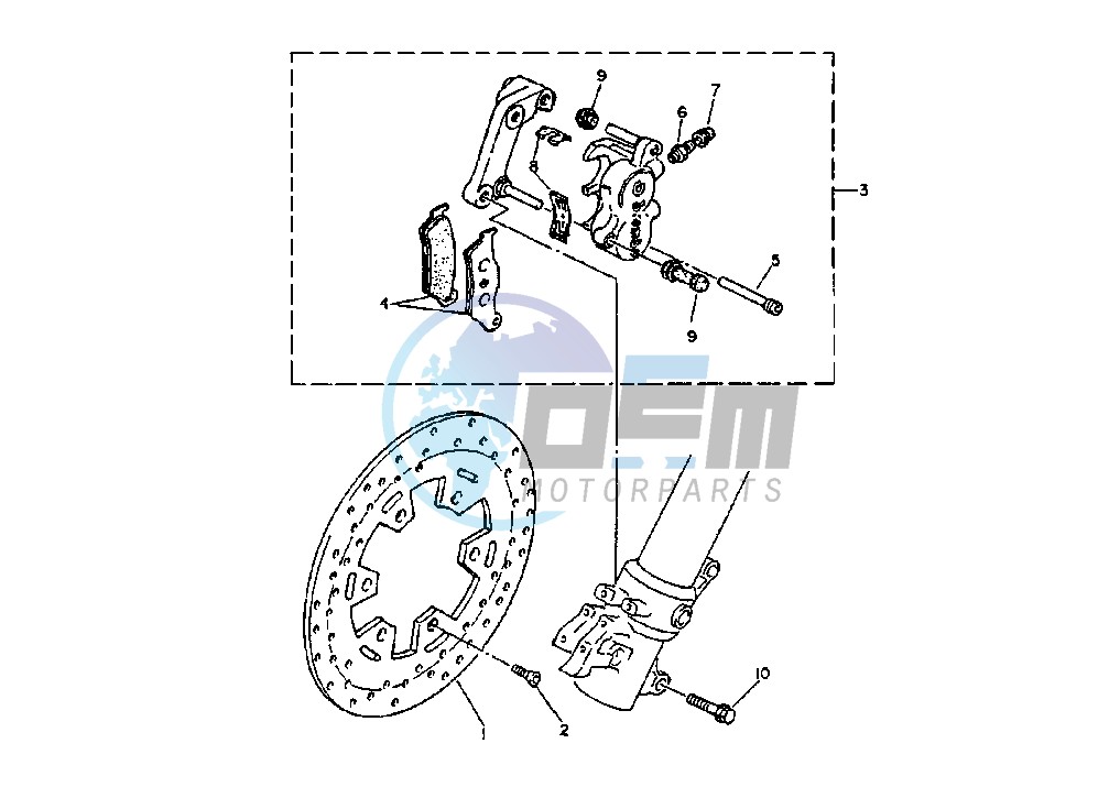 FRONT BRAKE CALIPER