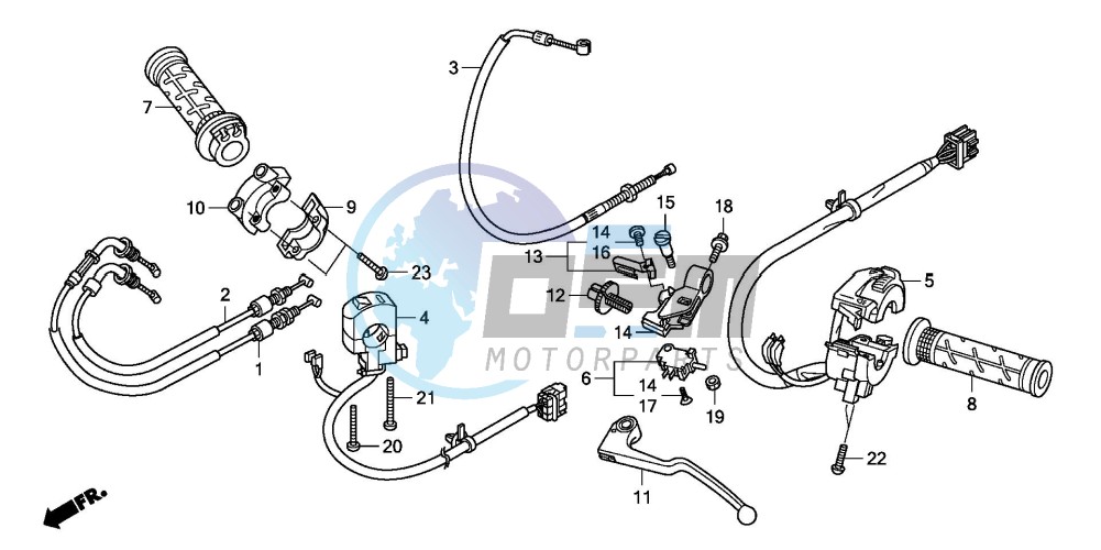 HANDLE LEVER/SWITCH/CABLE