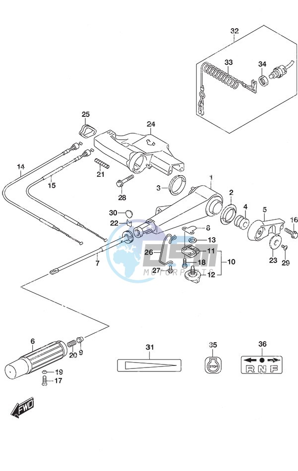 Tiller Handle