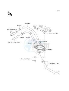 KVF 650 G [BRUTE FORCE 650 4X4I HARDWOODS GREEN HD] (G6F-G9F) G6F drawing FUEL PUMP