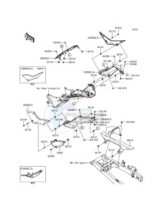 NINJA 300 EX300AGFA XX (EU ME A(FRICA) drawing Side Covers/Chain Cover