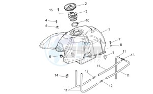 Stelvio 1200 - NTX - ABS 1200 drawing Fuel tank