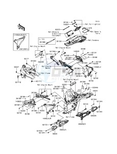 Z800 ZR800CEF UF (UK FA) XX (EU ME A(FRICA) drawing Frame Fittings