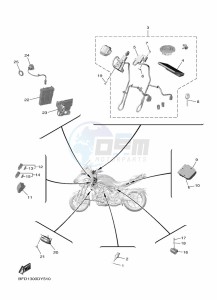 NIKEN GT MXT890D (BFD1) drawing ELECTRICAL 2