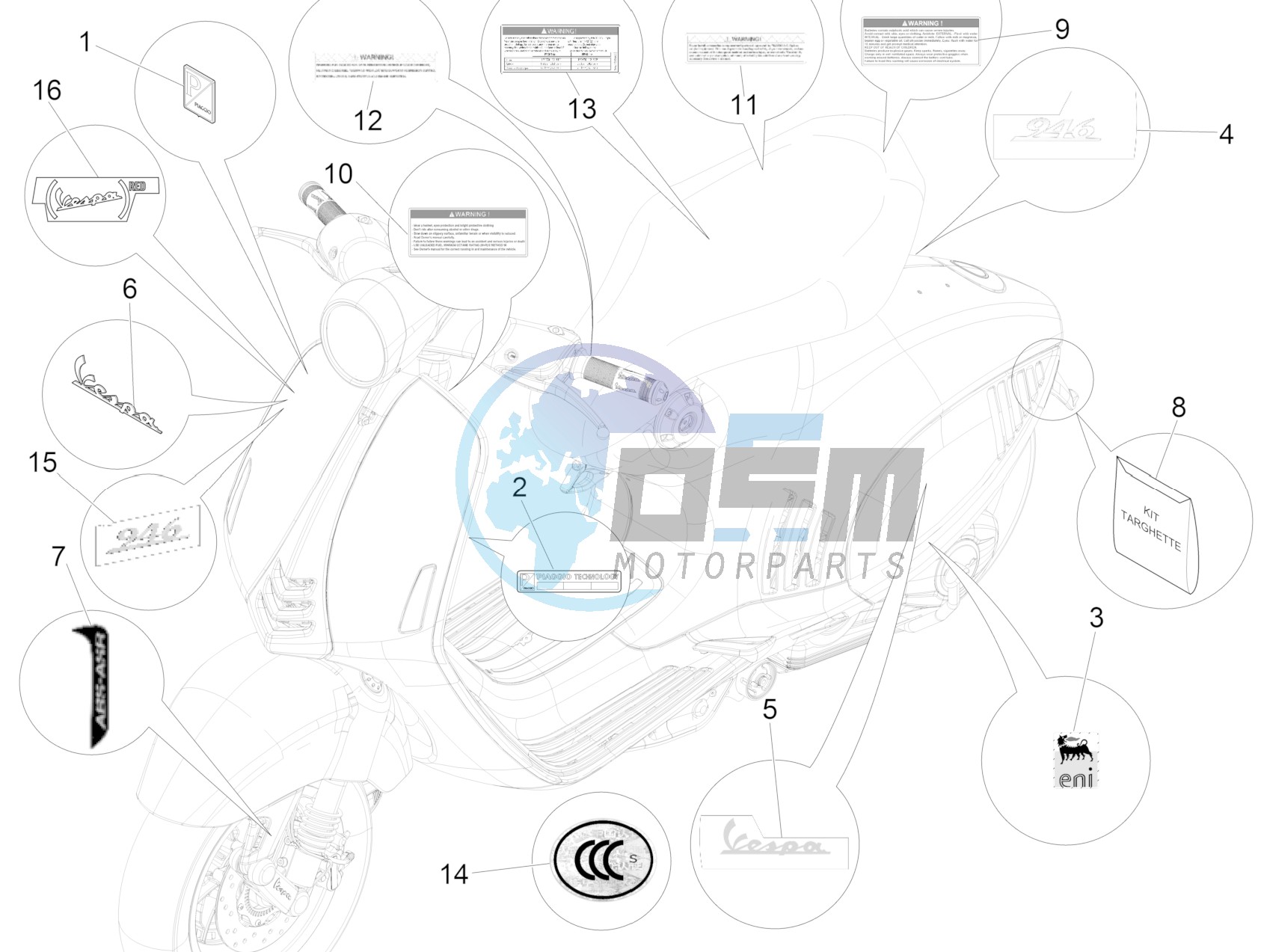 Plates - Emblems