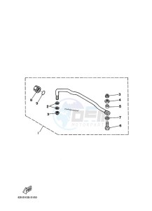 9-9F drawing STEERING-ATTACHMENT